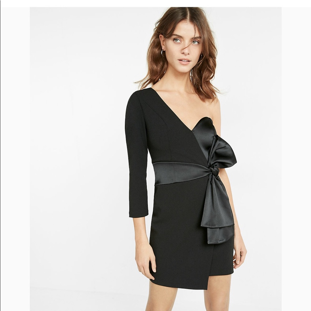 Black one shoulder Dress